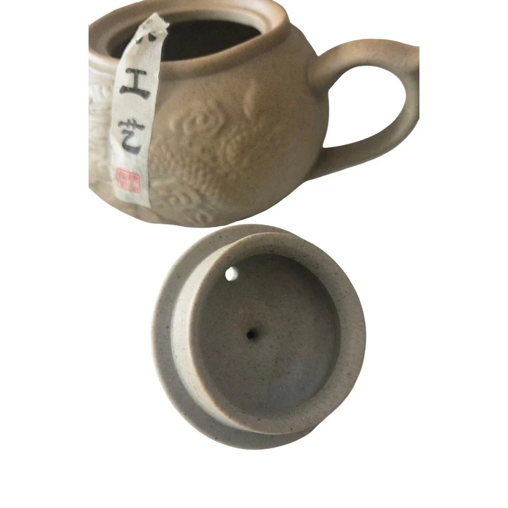 Portable Tea‎ Set Ceramic Kung Fu Tea Cup Teapot Set For Travel & Home Dragon